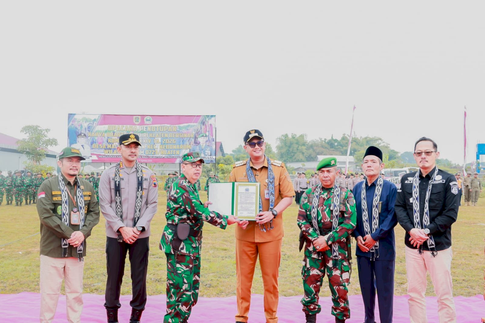 KBMKB Ke-XXXIV Desa Malangjiwan Resmi Ditutup, Bupati Klaten Harap Hasil Pembangunan Mendorong Kemajuan Desa 