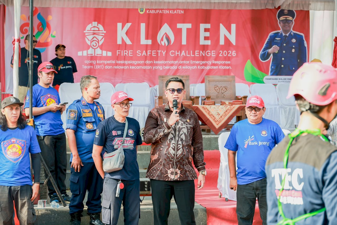 Bupati Klaten Hadiri Klaten Fire Safety Challenge 2026, Dorong Peningkatan Kesiapsiagaan Hadapi Kebakaran