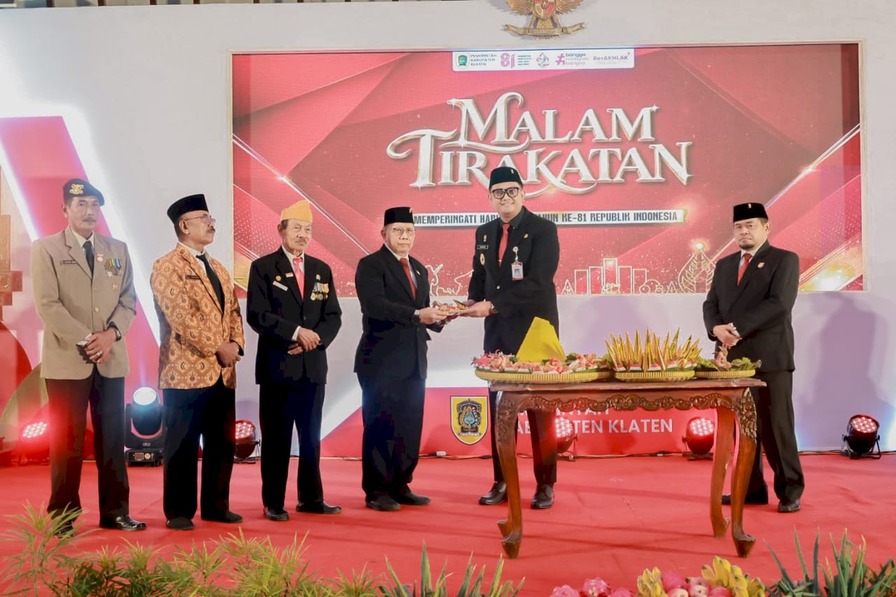 Pemkab Klaten Gelar Malam Tirakatan HUT Ke-81 RI, Perkuat Semangat Kebangsaan