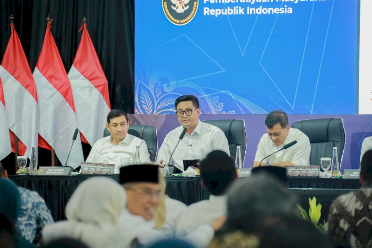Rakor Pengentasan Kemiskinan, Bupati Klaten Paparkan Strategi dan Inovasi Penurunan Kemiskinan
