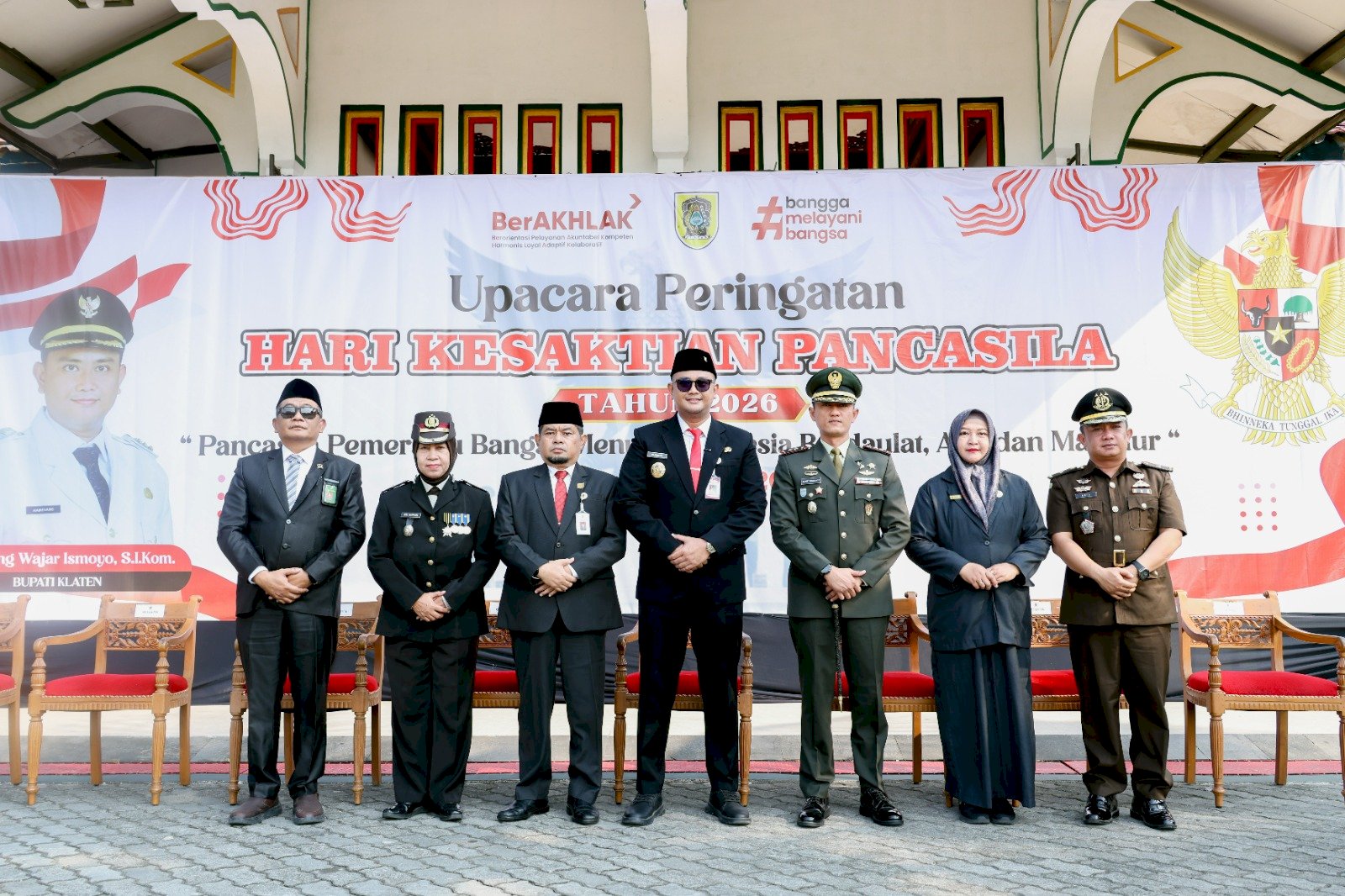Pimpin Upacara Hari Kesaktian Pancasila, Bupati Klaten Ajak Masyarakat Rawat Persatuan NKRI