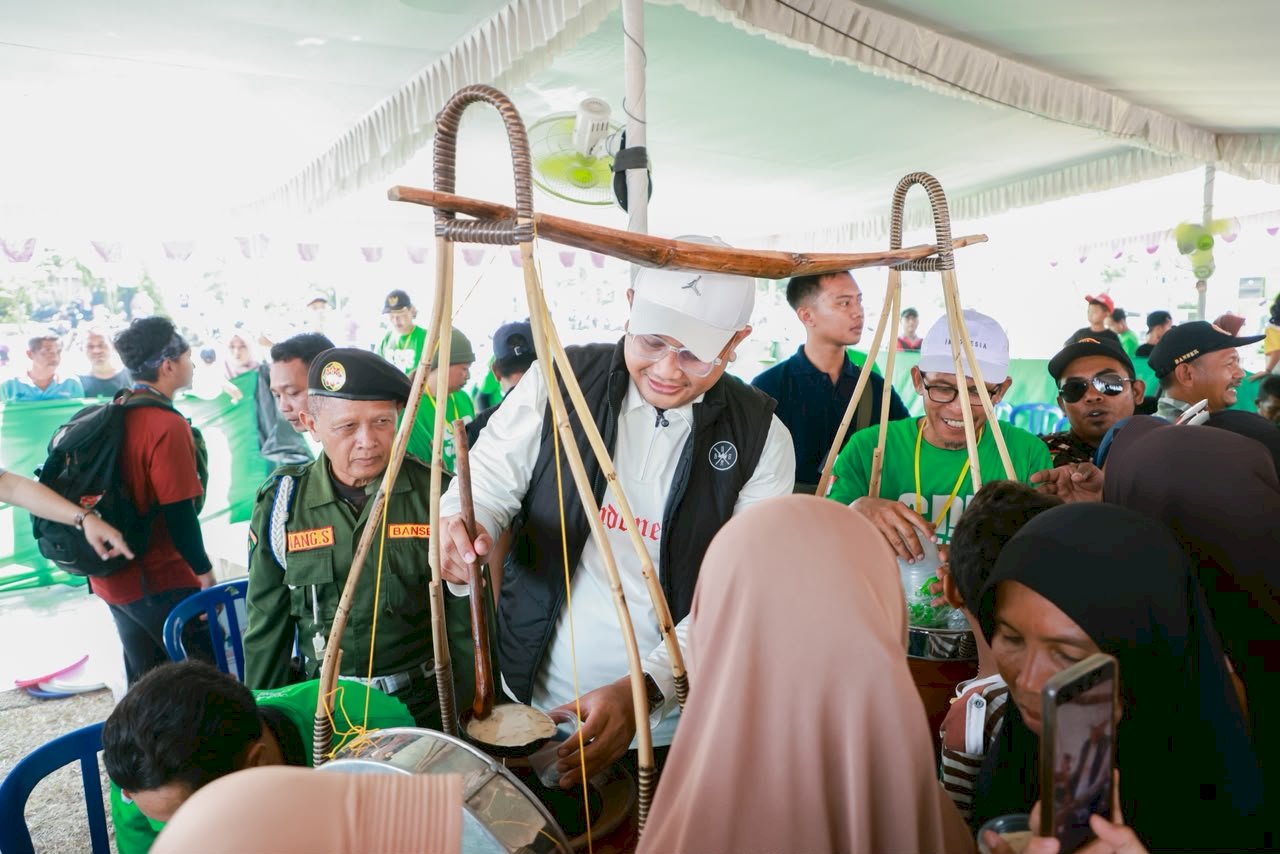 Gebyar 6.000 Cup Dawet Gratis, Bupati Klaten Dorong UMKM Dawet Bayat Semakin Berkembang