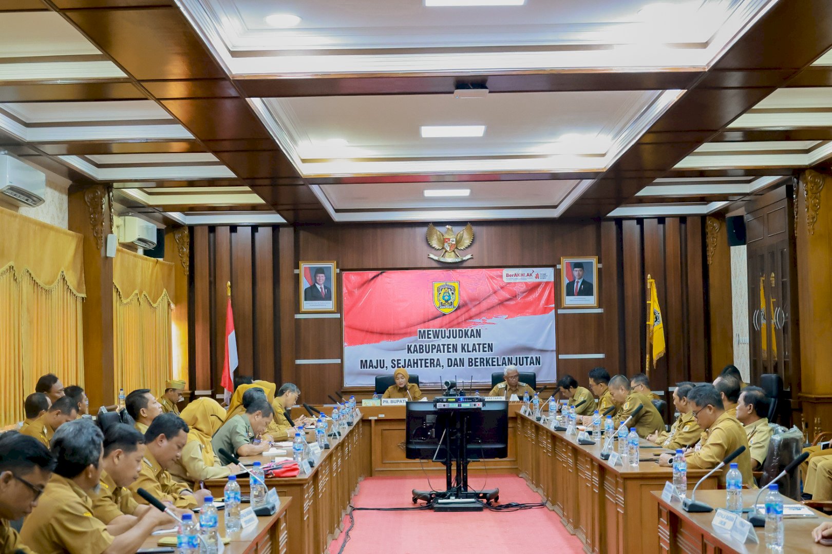 Plt Bupati Klaten Pimpin Rakor OPD, Tekankan Optimalisasi Pelayanan Publik