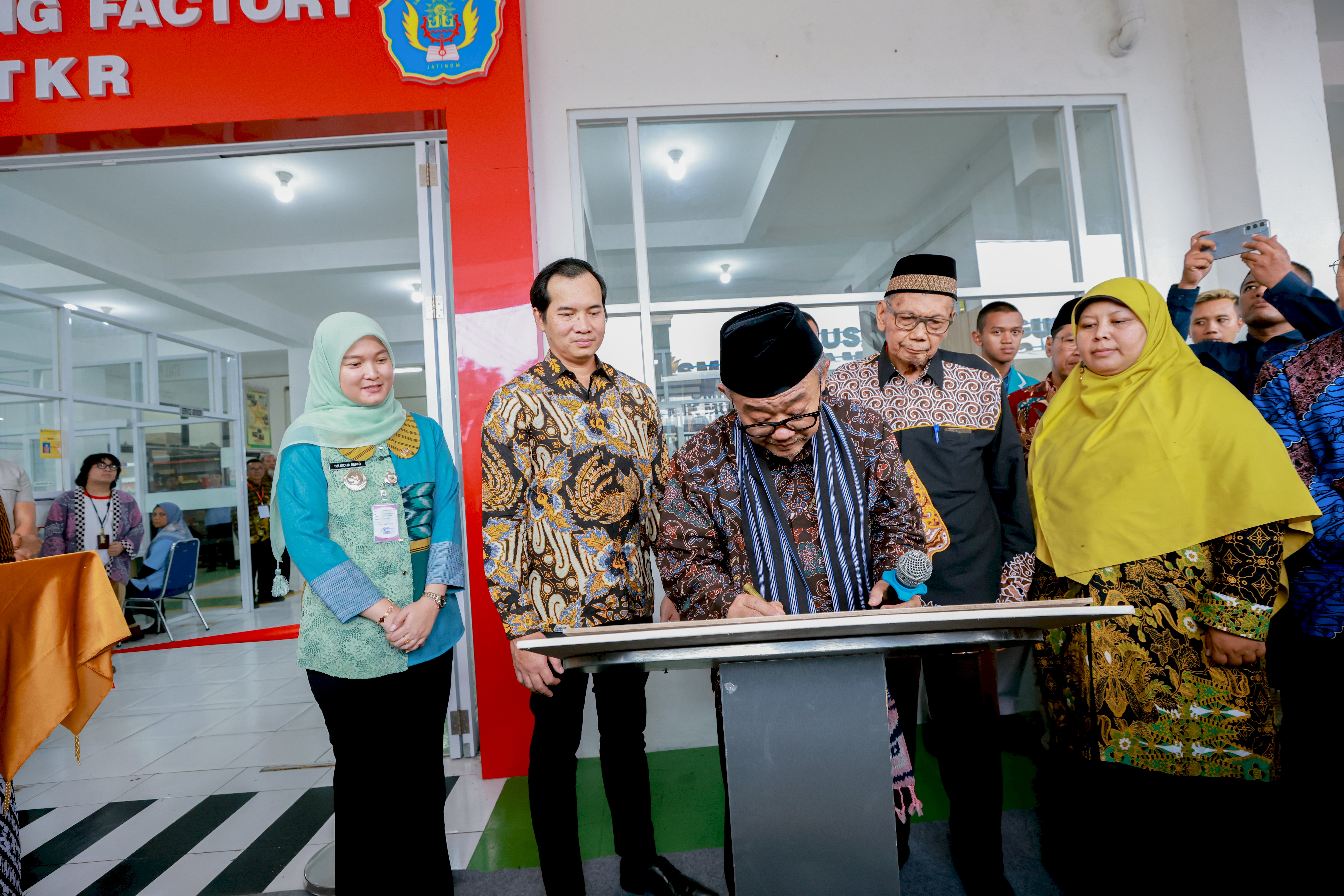 DSSC Hadir di SMK Muhammadiyah 2 Jatinom, Perkuat Pembelajaran Berbasis Industri